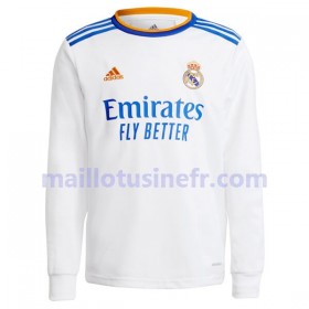 Maillot de Foot Real Madrid Domicile 2021-22 Manches Longues